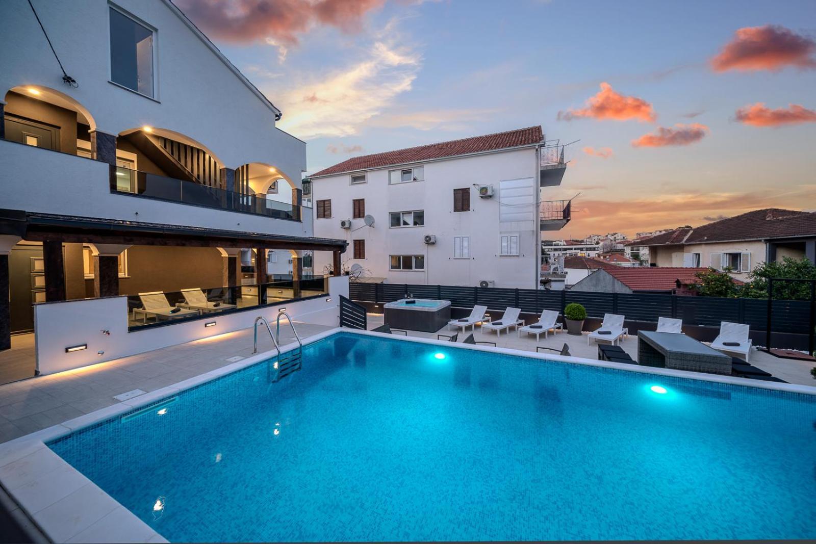 Villa Diamond Trogir Exteriör bild