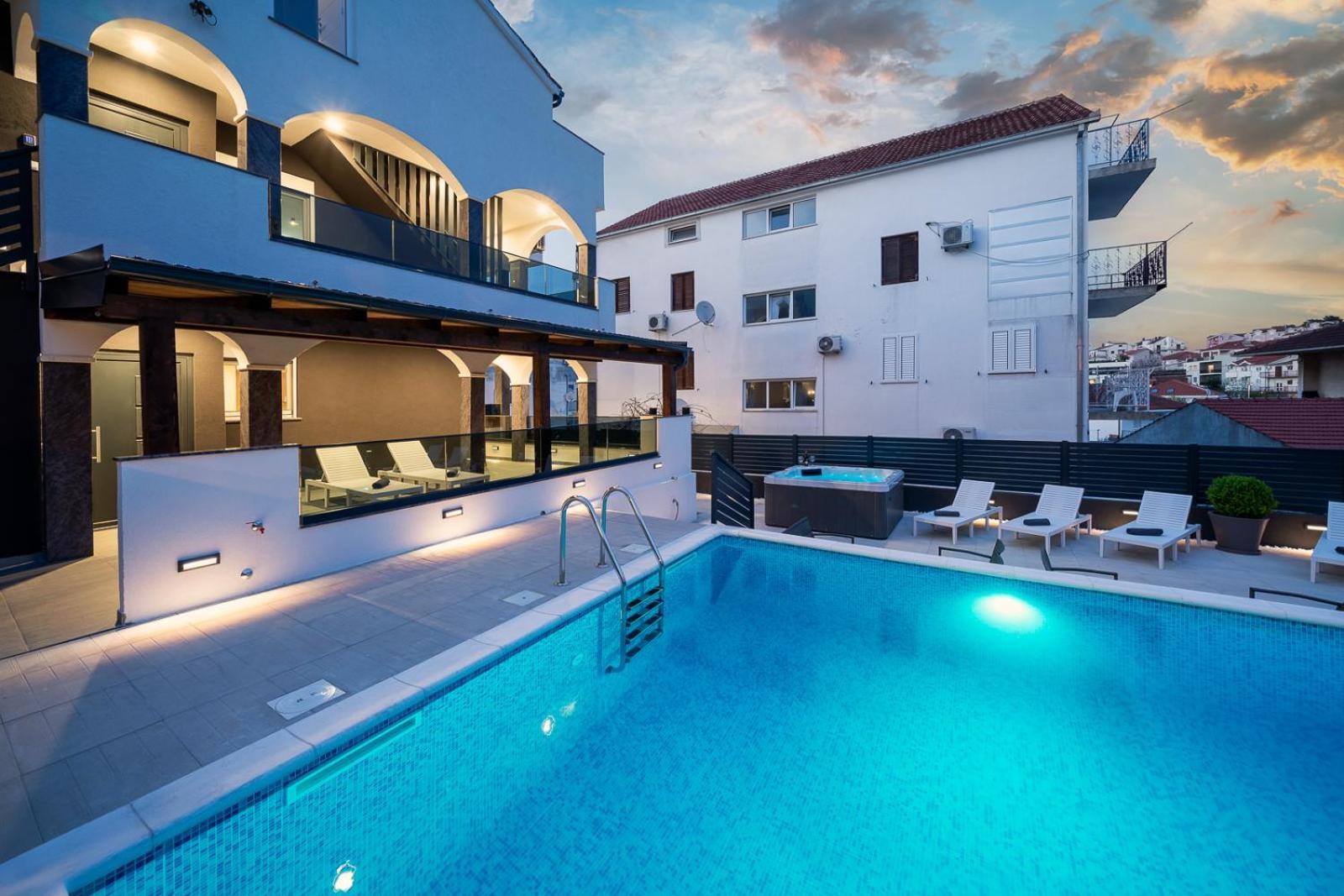 Villa Diamond Trogir Exteriör bild